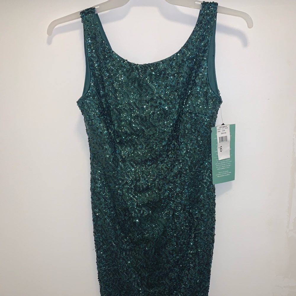 Studio One New York  Green Sequin Dress NWT ✨